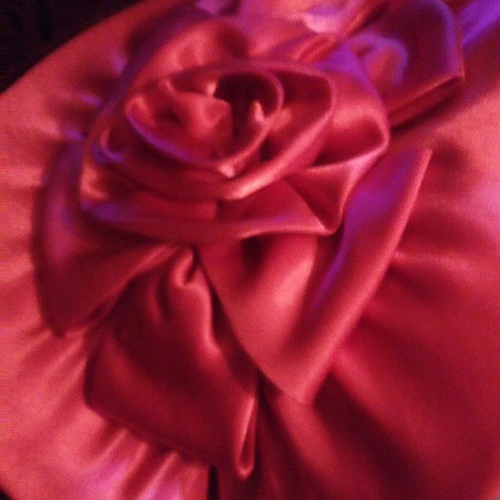 Pink Satin Hat